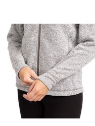 Womens/Ladies Reserve Hooded Fleece - Storm Grey