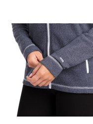 Womens/Ladies Rootless Stripe Marl AT200 Fleece Jacket