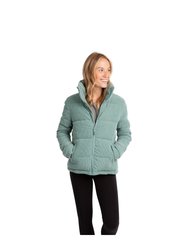 Womens/Ladies Rowena Padded Jacket - Teal Mist - Teal Mist