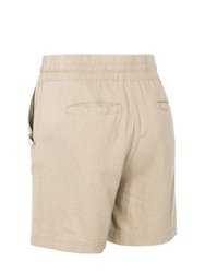 Womens/Ladies Shareena Casual Shorts - Dark Mushroom