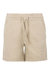 Womens/Ladies Shareena Casual Shorts - Dark Mushroom - Dark Mushroom