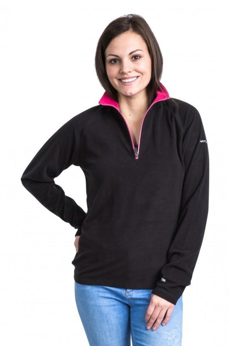 Womens/Ladies Skylar Fleece Sweatshirt - Black - Black