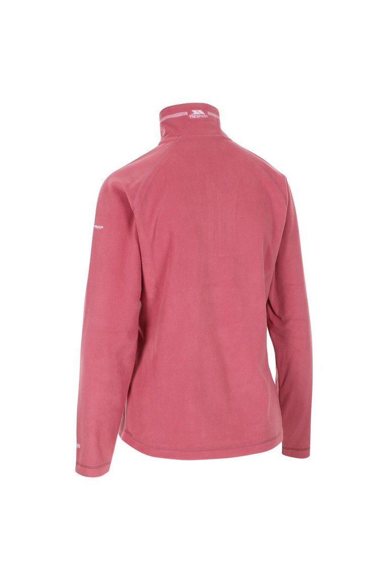 Womens/Ladies Skylar Fleece Top - Rose Blush