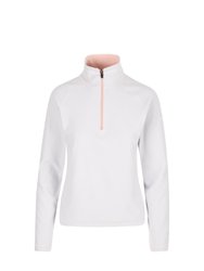 Womens/Ladies Skylar Fleece Top Sweatshirt - Pale Grey