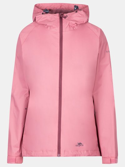 Trespass Womens/Ladies Tayah II Waterproof Shell Jacket - Rose Blush product