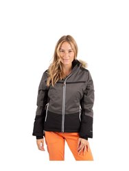 Womens/Ladies Temptation Ski Jacket - Black - Black