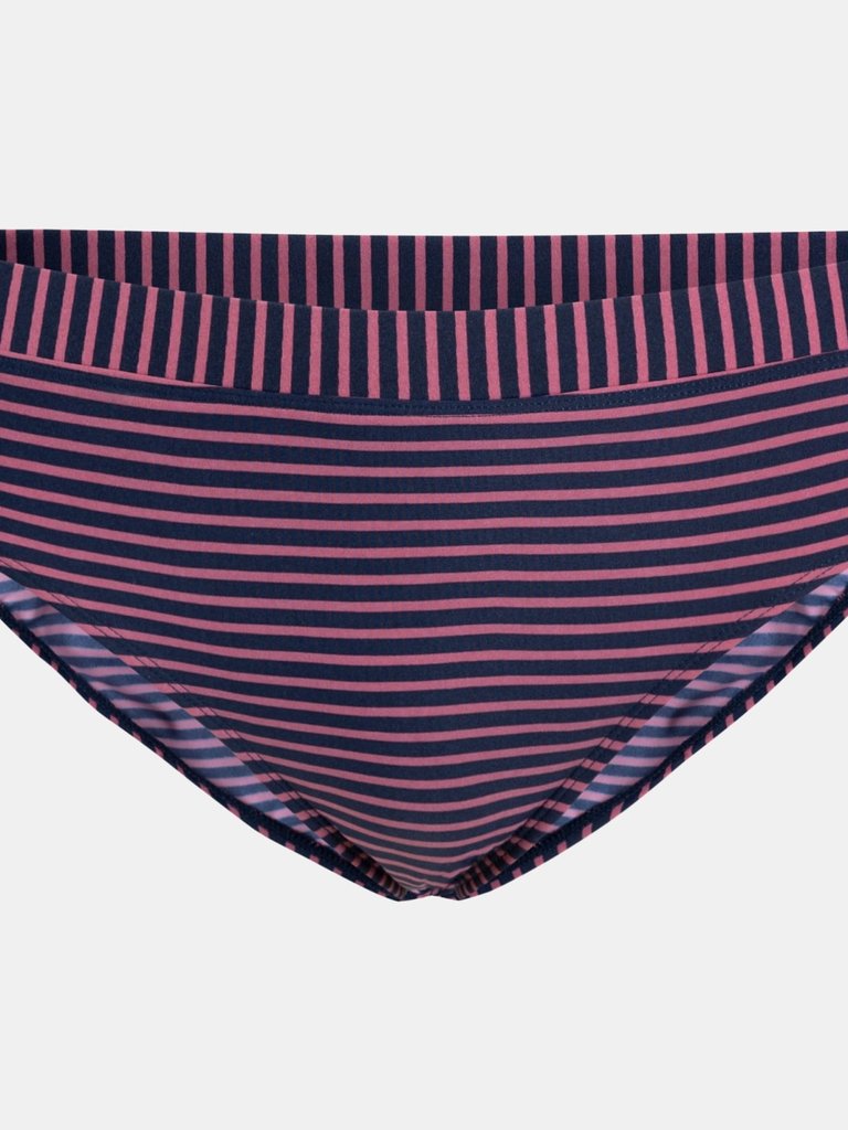 Womens/Ladies Tina Swim Briefs  - Rose Blush