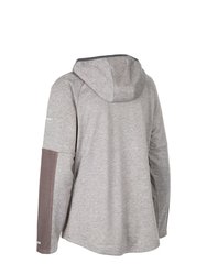 Womens/Ladies Trullo Melange AT200 Fleece Jacket - Gray Marl