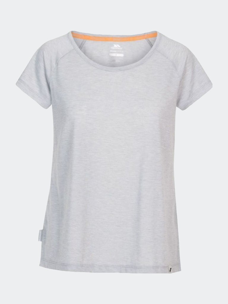 Womens/Ladies Vera T-Shirt - Platinum - Platinum