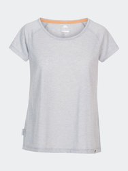 Womens/Ladies Vera T-Shirt - Platinum - Platinum