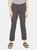 Womens/Ladies Zulu Cropped Pants - Dark Grey - Dark Grey