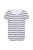 Womens Moor Stripe Short Sleeved T-Shirt - White