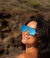 Ace Aviator Blue Unisex Sunglasses Reflectors