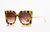 Amë Oversized Multicolor Women’s Cat Eye Sunglasses