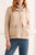 Hooded Zip Up Jacket In Cashmere