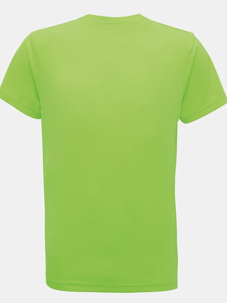 Mens Performance Recycled T-Shirt- Lightning Green