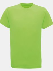 Mens Performance Recycled T-Shirt- Lightning Green - Lightning Green