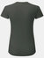 Tri Dri Womens/Ladies Panelled Crew Neck T-Shirt (Charcoal)