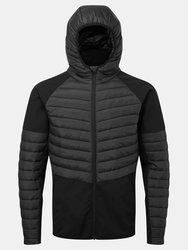 TriDri Mens Hybrid Soft Shell Jacket (Black) - Black