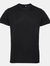 TriDri Mens Performance Melange Recycled T-Shirt - Black