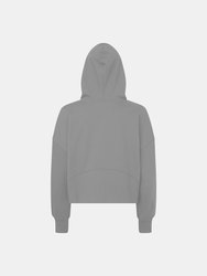 TriDri Womens/Ladies Half Zip Hoodie (Heather Grey)