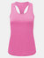 TriDri Womens/Ladies Melange Recycled Undershirt - Pink Melange