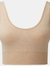 TriDri Womens/Ladies Multisport Ribbed Seamless 3D Bra (Nude Melange) - Nude Melange