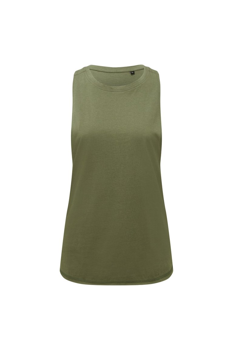 TriDri Womens/Ladies Organic Tank Top - Olive