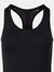 TriDri Womens/Ladies Seamless 3D Fit Multi Sport Sculpt Undershirt (Full Black)