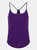 TriDri Womens/Ladies Yoga Undershirt (Bright Purple/Purple Melange) - Bright Purple/Purple Melange
