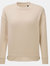 Womens Recycled Zipped Sweatshirt - Nude - Nude