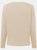 Womens Recycled Zipped Sweatshirt - Nude