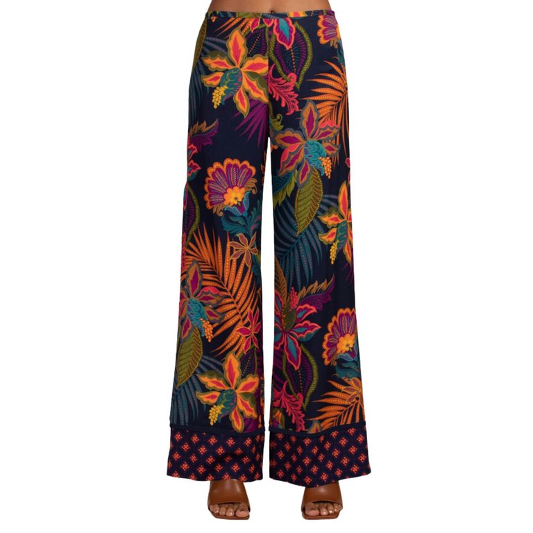 Long Weekend Pant In Multi - Multi