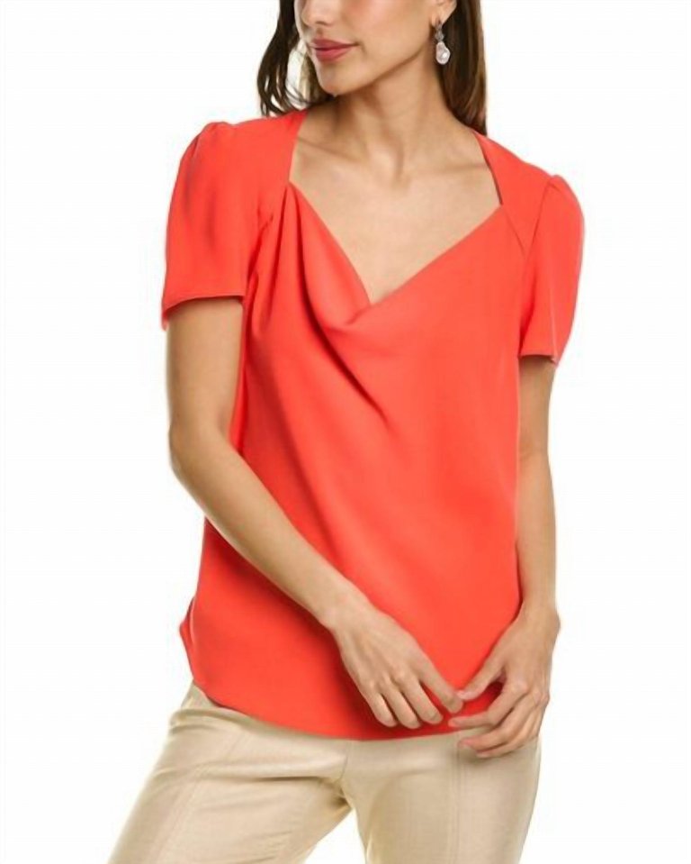 Mihamonte Top In Orange - Orange