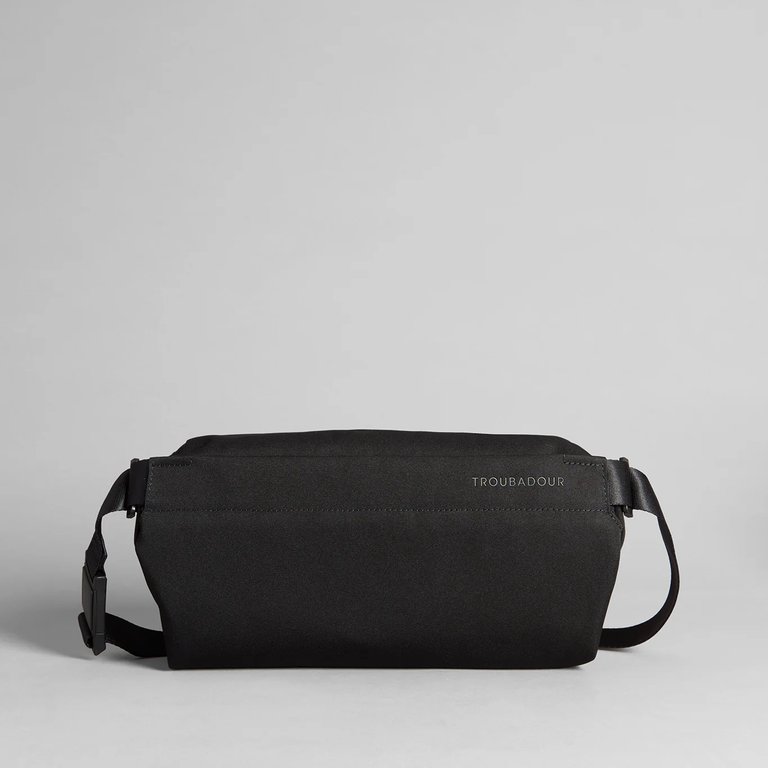 Sling Messenger Bag - Black