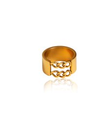 Amber Ring - Gold