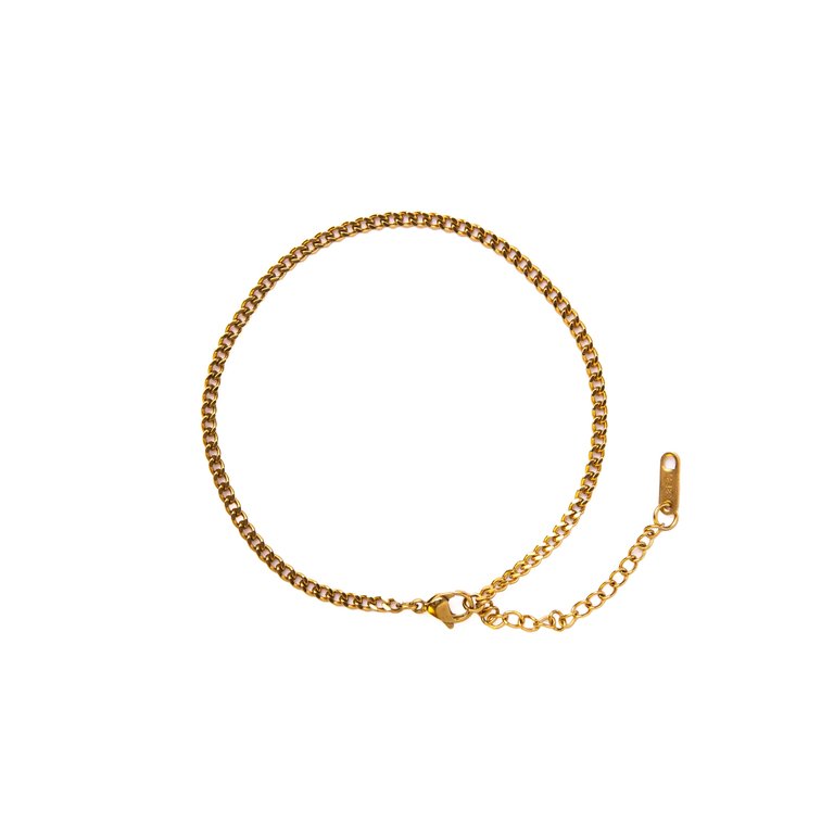 Greece Anklet - 18k Gold Plated