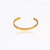 Hope Bangle Bracelet - Gold