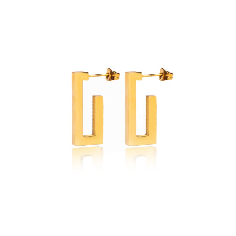 Keep Earrings - 18k Gold Plated