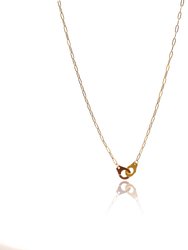 Links Necklace - 18k Gold Plated
