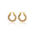 Paris Hoop Earrings - 18k Gold Plated
