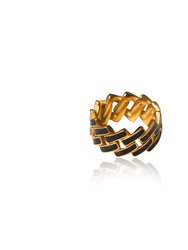 Power Ring - 18k Gold Plated