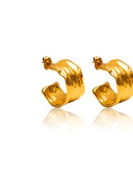 Soho Hoop Earrings - Gold