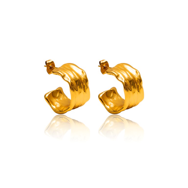 Soho Hoop Earrings - Gold