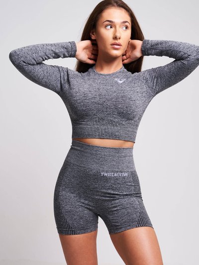 Twill Active Acelle Recycled Long Sleeve Crop Top product