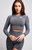 Acelle Recycled Long Sleeve Crop Top