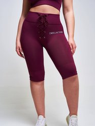 Carana Cycling Shorts - Burgundy