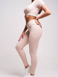 Elan Recycled Rib Criss Cross Legging