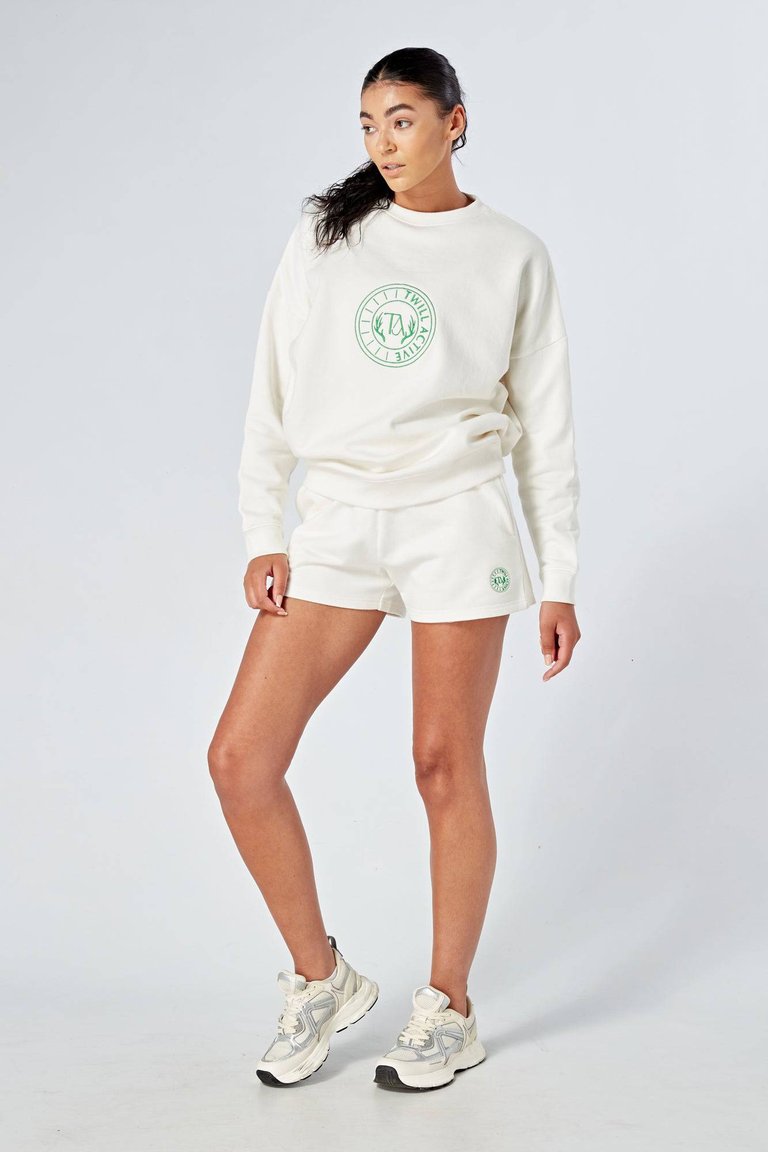 Essentials Lounge Shorts - White - White