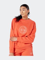 Essentials Oversized Crewneck Sweatshirt - Coral